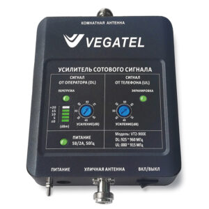 Усилитель GSM сигнала репитер VEGATEL VT2-900E